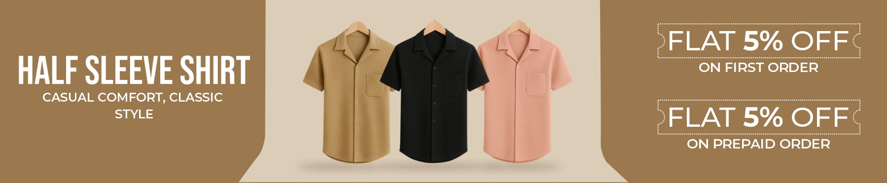Half Sleeves Shirt